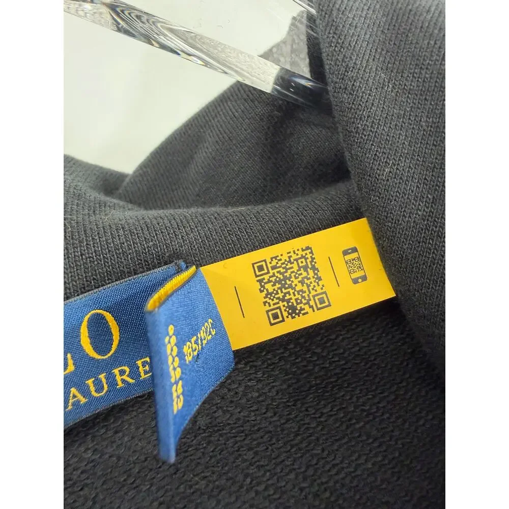 POLO RALPH LAUREN Lunar New Year Polo Bear Hoodie Size 2XLT Black NEW $188